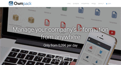 Desktop Screenshot of ownpack.com